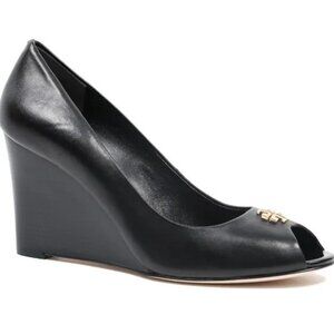 Tory Burch Black Wedge Shoes